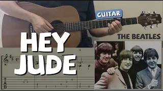 Hey Jude / The Beatles (Guitar) [Notation + TAB]