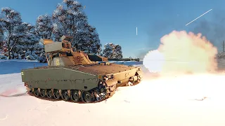 Perfect position = win. Strf 9040 BILL and CV 90105. WarThunder Gameplay.