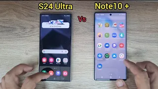 Samsung S24 Ultra vs Note 10 plus | SPEED TEST 🔥