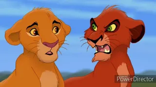 lion kingmufasa and scar and ahadi