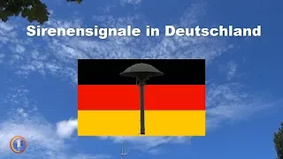 Bedeutung der aktuellen Sirenensignale in Deutschland