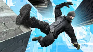 GTA 5 Jumping Fails and Epic Ragdolls [Ninja Soldier]