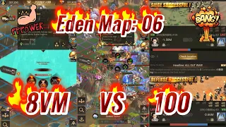 Eden Map:06 8VM VS 100 ''Last Days The Wars Continue'' - Last Shelter Survival