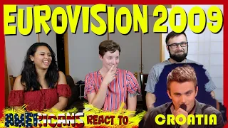 Americans react to Eurovision 2009 Croatia Igor Cukrov feat. Andrea Lijepa Tena