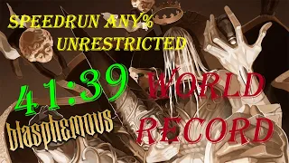 Blasphemous ll, Speedrun Any% Unrestricted in 41:39 (Former Record)