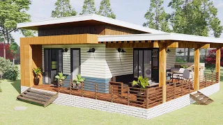 Gorgeous Tiny House Design 5 x 7.5 meters ( 400 Sqft ) | Exploring Tiny House