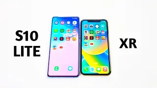 Samsung S10 Lite Vs iPhone Xr - SPED TEST & COMPARISON