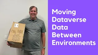 Migrate Dataverse Data Between Environments Using the Data Migration Utility