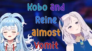 Reine and Kobo almost Vomit on Stream......