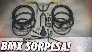 MONTAMOS UNA BMX DESDE CERO Y SE LA REGALO A MI HERMANO - Sorpresa!!