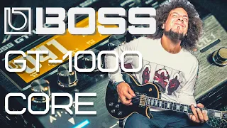 Boss GT-1000 CORE | First Look & Presets