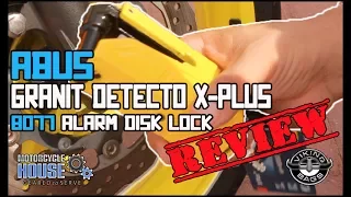 ABUS Granit Detecto X-Plus 8077 Alarm Disk Lock - Review