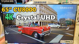 Samsung 65" CU8000 Crystal UHD 4K Smart TV (2023) | Overview!