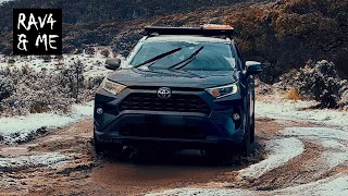 Serene Isolation: WINTER Off-Roading in My RAV4 Hybrid