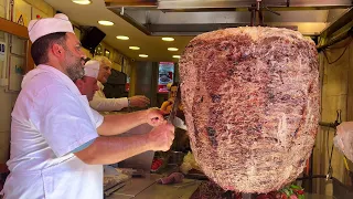 World-Famous! - 3000 People Line Up For This Doner Kebab Every Day - Turkish Street Food