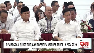 Sah!  Prabowo-Gibran Presiden dan Wakil Presiden Terpilih 2024-2029