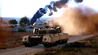 Scary Today! When a hidden Russian military base was bombarded by American fighter jets – Arma 3