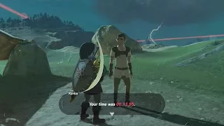 What Happens if Link runs the Foot Race in 15 Seconds? - Zelda Breath of the Wild