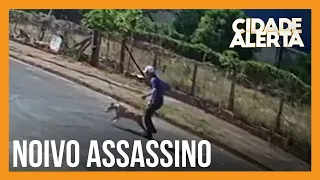 Noivo assassino volta ao local do crime e é flagrado por câmeras de segurança