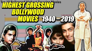 Highest Grossing Bollywood Movies since 1940 to 2019