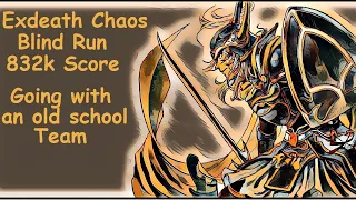 #DFFOO [GL] Exdeath Chaos Blind Run "Going Old School"  Friend Unused (832k score)