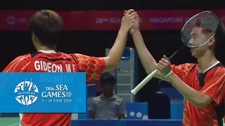 Badminton Ina vs Tha  (Day 9) | 28th SEA Games Singapore 2015