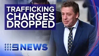 Drug trafficking charges against AFL's Mark 'Bomber' Thompson dismissed | Nine News Australia