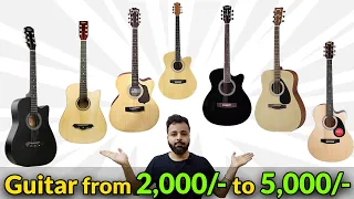 Guitar From 2000 to 5000 | Best Budget Guitar under 2000 3000 4000 5000 | Budget Guitar For Beginner