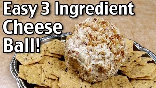 3 Ingredient Cheese Ball Recipe
