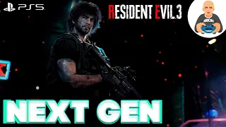 Resident Evil 3 Remake PS5 NEXT-GEN. Прохождение 3. Сложность "Хардкор / Hardcore".