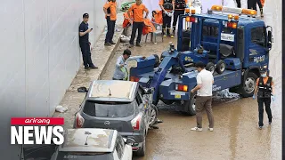 At least 39 dead in S. Korea due to heavy rain, flooding, landslides, 9 still missing