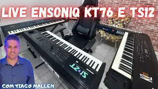 LIVE - ENSONIQ TS12 E KT76  (MONSTROS SAGRADOS DA DECADA DE 90)- (TIAGO MALLEN) #LIVE