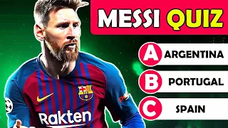 Lionel Messi Quiz: Football Quiz | Test Your Knowledge | Trivia Quiz | Quiz Challenge 🏆