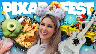 PIXAR FEST! FULL DAY OF FOOD, Merch & Entertainment | What Not to Miss | Disneyland Vlog 2024