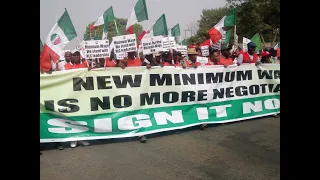 Minimum Wage Impasse In Focus | 60 MINUTES NIGERIA