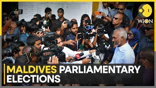 Maldives Parliamentary Elections: President Muizzu & his policies facing a litmus test | WION News