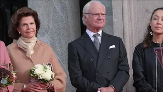 Royal Family  at the opening of National Museum in Stockholm