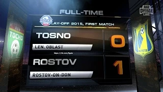 Highlights FC Tosno vs FC Rostov (0-1) | RPL 2014/15