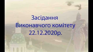 Засідання виконавчого комітету Лубенської міської ради 22.12.2020 р.