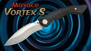Insanely Heavy Beast of a Folding Blade!!!  Maxace Vortex S!