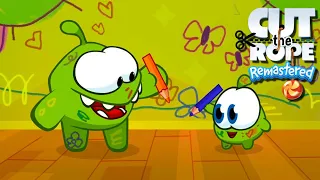 CUT THE ROPE REMASTERED | SHORT STORY : SUPER NIBBLE NOM | LEVEL : 1 - 9 | 3 Star | New Update |