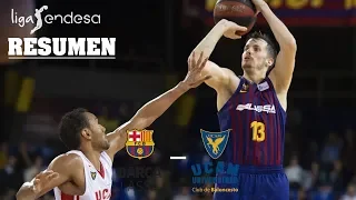 Barça Lassa - UCAM Murcia (105-73) RESUMEN // Jornada 8 Liga Endesa