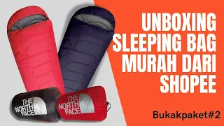 Kantong tidur sleeping bag murah dari shopee #sleepingbags