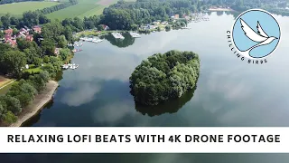LoFi beats from Chilledcow paired with a gorgeous drone footage in 4K