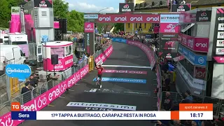 Giro d'Italia 2022  Ponte di legno Lavarone vince Buitrago-Sanchez