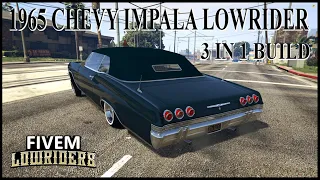 GTA5 FiveM 1965 Impala Lowrider Build 3 In 1   Lowrider Culture                  Fivemrp Gta5 mods