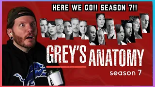 Time for SEASON 7! | First time watching Grey's Anatomy REACTION 7x1 'With You I'm Born Again'