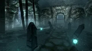 Skyrim. Форт Феллхаммер. Посох тайной власти. Шлем Винтерхолда.