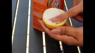 Как отбелить подмышки с лимоном и содой
