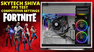 SkyTech Shiva FPS TEST | Competitive and Epic Settings Fortnite [RTX 2060 6GB & Ryzen 5 2600]